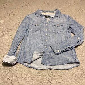 Coupe’ Collection Double Breast Pocket Blouse